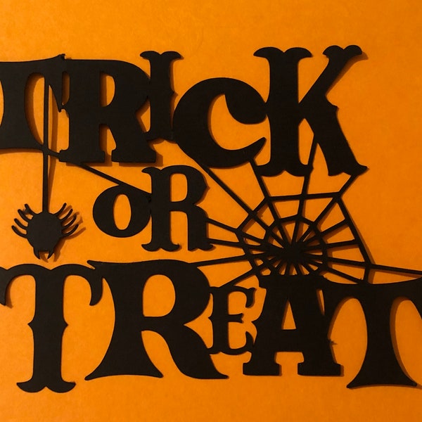 Halloween Die Cut - Etsy