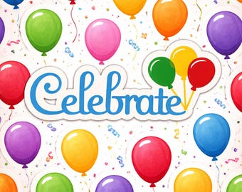 Celebra scrapbooking troquelado, recortes de cartulina para fiestas de cumpleaños, manualidades de papel para celebraciones, scrapbooking, celebra