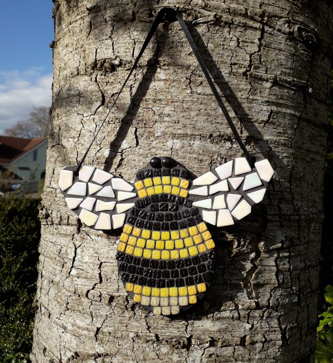 Make your own Mosaic Bee Craft Kit in the UK Birthday Gift Etsy