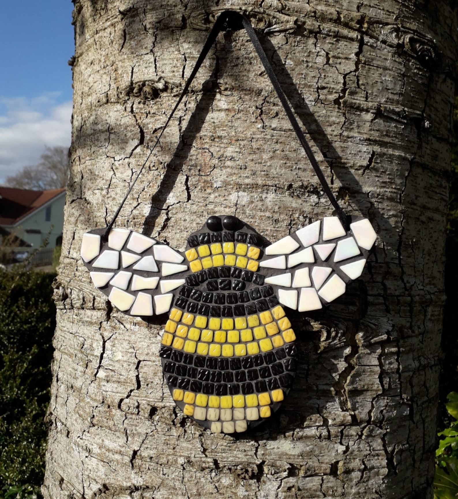 Make your own Mosaic Bee Craft Kit in the UK Birthday Gift Etsy