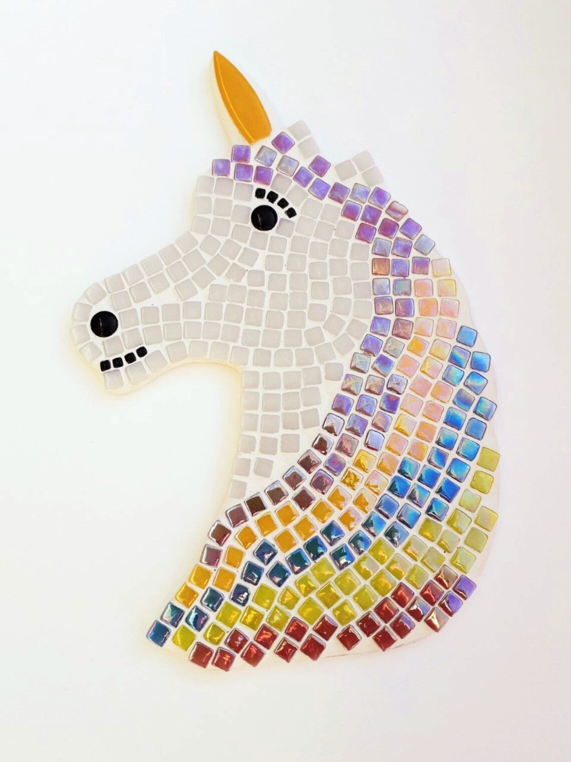 Mosaic Unicorn Craft Kits for adults and older children make Etsy