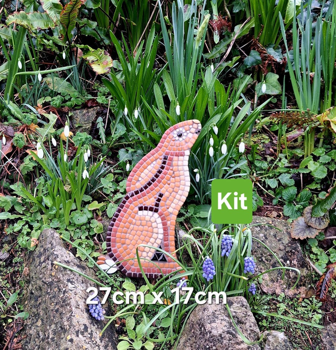 Mosaic Moon Gazing Hare Craft Kit, Craft Kits for Adults - Etsy