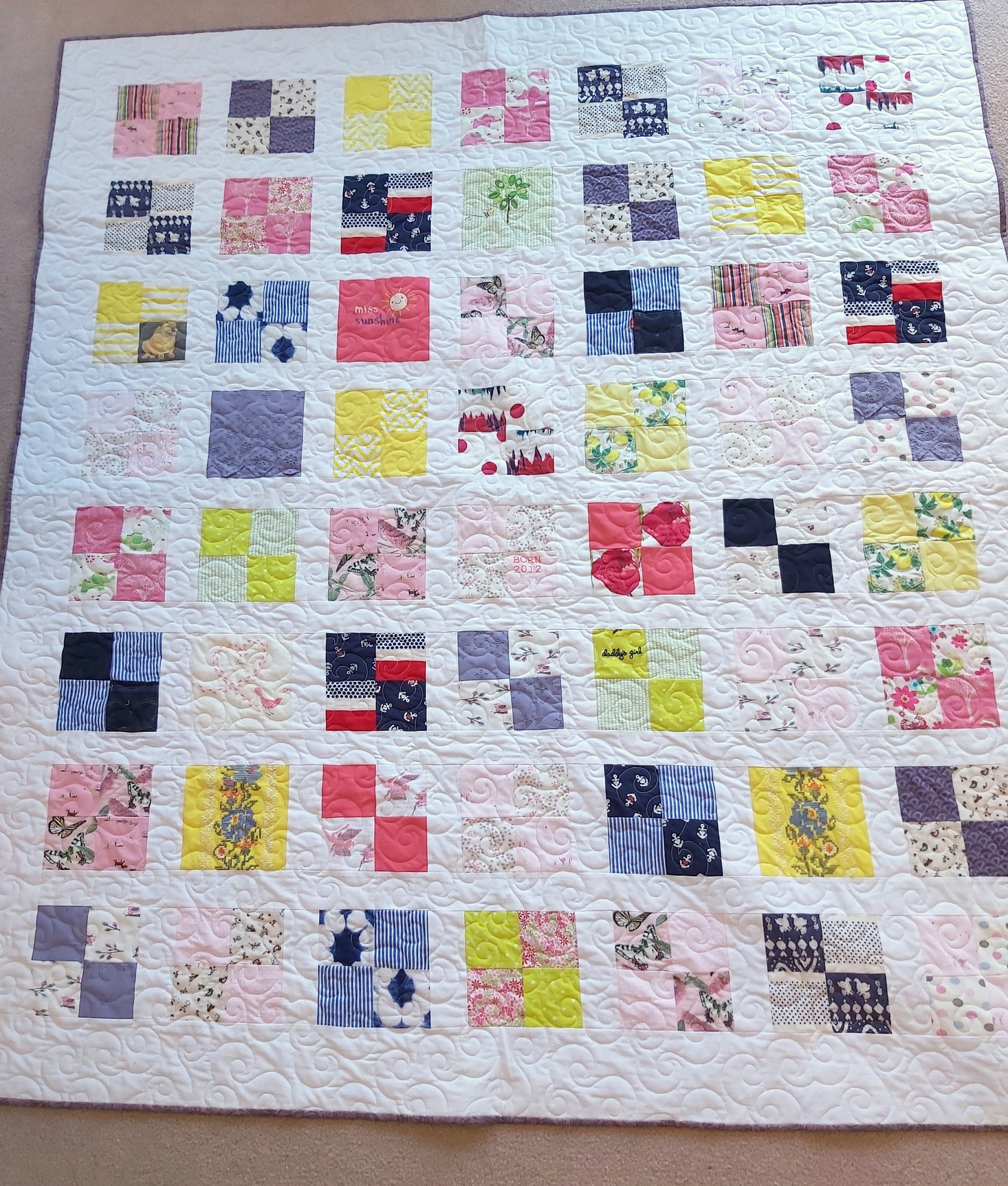 Custom Baby Clothing Quilt Recycle Baby Clothes Etsy
