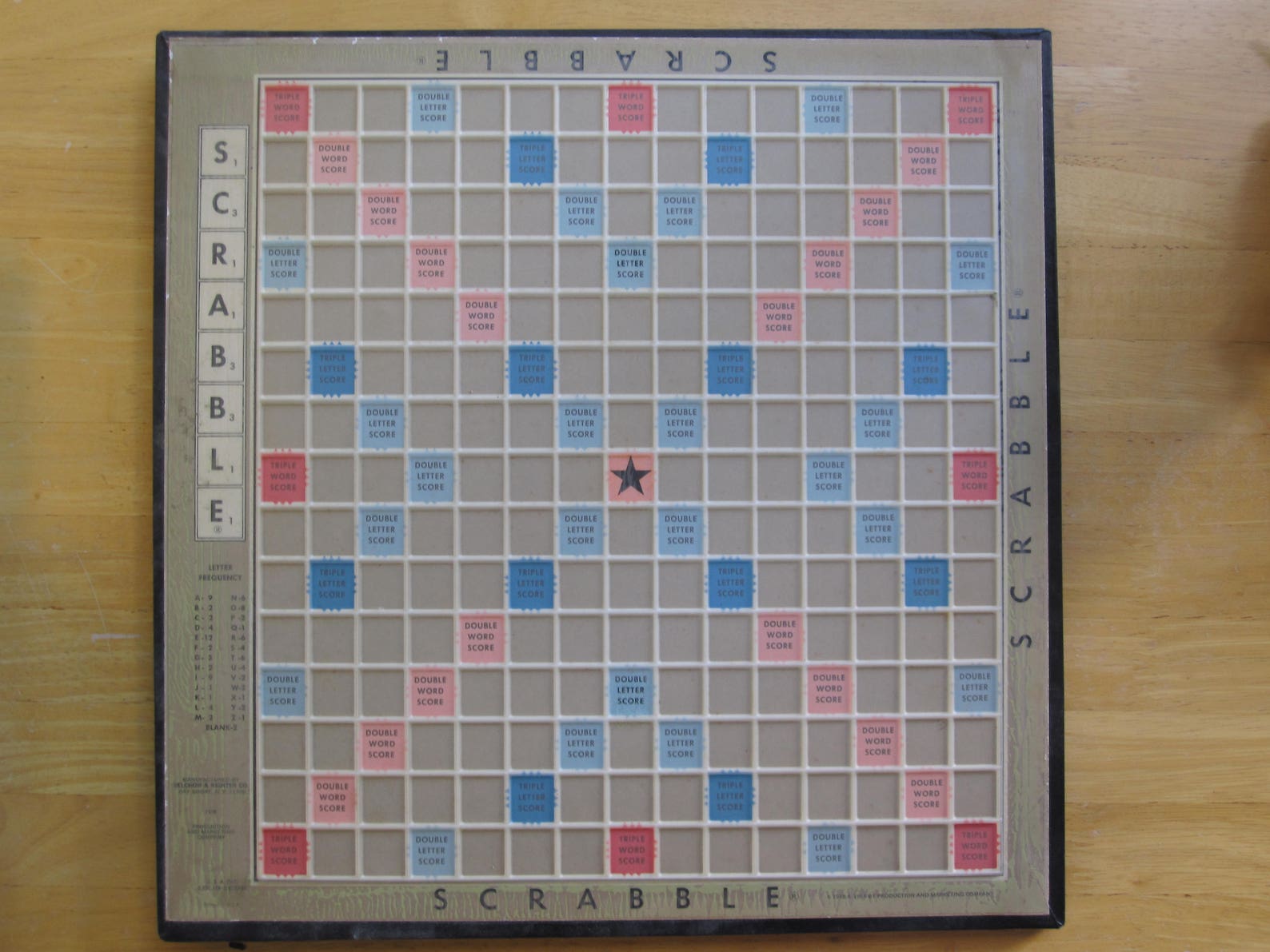Vintage SCRABBLE Board Game 19481954 Etsy