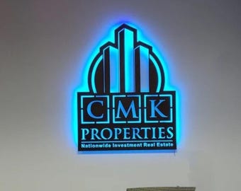 Custom Metal Signs, Illuminated /Regular, Custom Shaped/Sized for Indoor or Outdoor