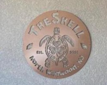Custom Metal Business Logo Sign: Personalized Office Decor