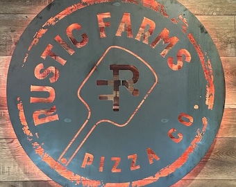 Personalized LED Metal Bar Sign: Custom Business Logo