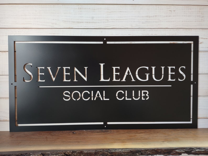 large custom rectangle sign Custom 14 Gauge Metal Business Logo Sign – Rectangle, Painted/Raw Metal, Indoor/Outdoor