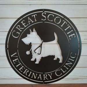 Business Sign, Logo, Large Outdoor Metal Wall Art, Custom Signs Business