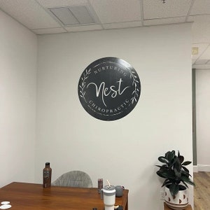 Business Sign, Custom Cut Metal Sign, Custom Logo,