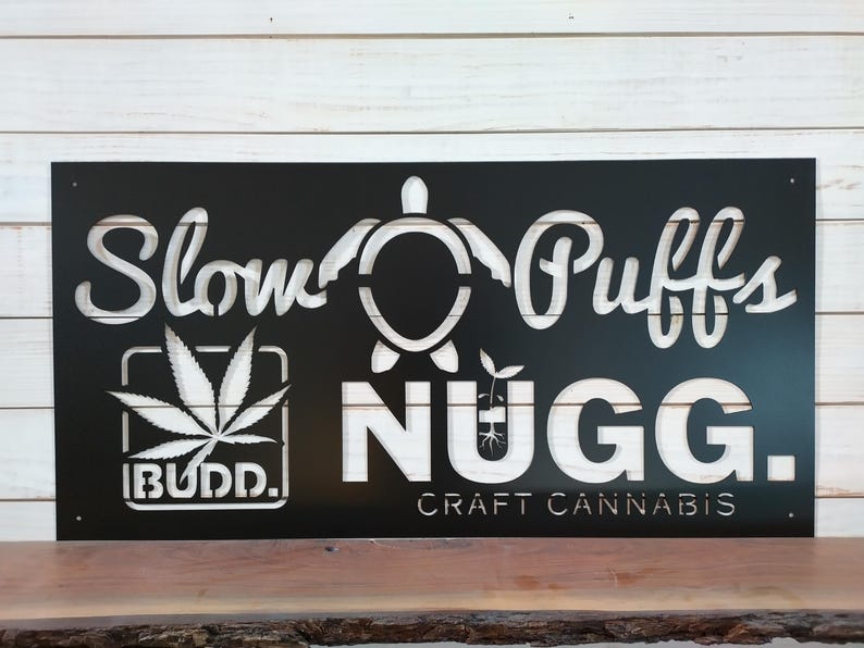 Custom 14 Gauge Metal Business Logo Sign – Rectangle, Painted/Raw Metal, Indoor/Outdoor
