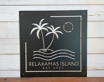 Airbnb Signs, Custom Metal Sign