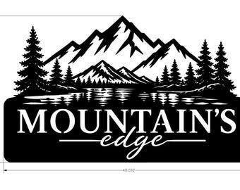 Custom Order for Mountain's Edge lighted sign