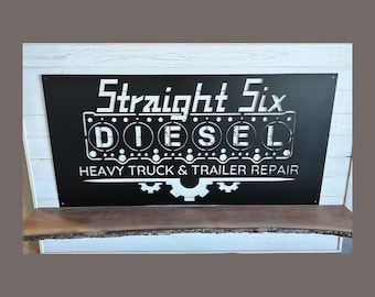 Custom Metal Business Logo Sign: Outdoor Storefront Decor