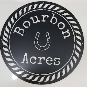 Business Sign, Logo, Large Outdoor Metal Wall Art, Custom Signs Business