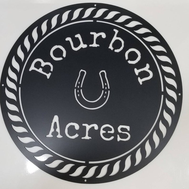 Business Sign, Logo, Large Outdoor Metal Wall Art, Custom Signs Business