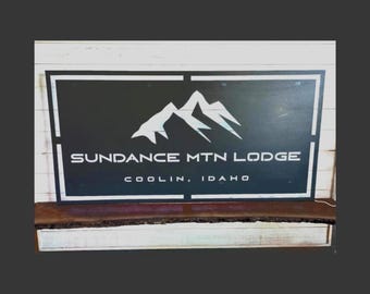 Custom Backlit Metal LED Business Logo Sign: Color Changing, Office Decor