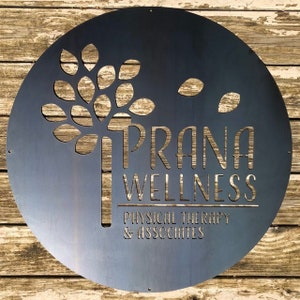 Business Sign, Logo, Large Outdoor Metal Wall Art, Custom Signs Business