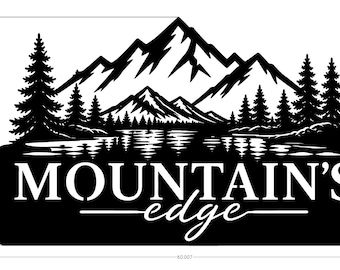Custom Order for Mountain's Edge lighted sign