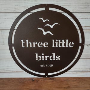 Business Sign, Logo, Large Outdoor Metal Wall Art, Custom Signs Business