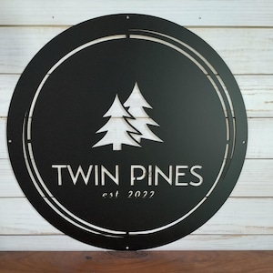 Business Sign, Logo, Large Outdoor Metal Wall Art, Custom Signs Business