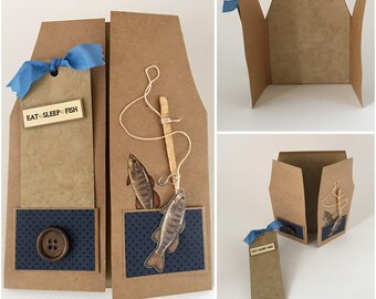 Download Fishing Vest Card Etsy