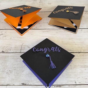 Graduation Gift Card Holder Grad Cap Class of 2026 Card Graduation ...
