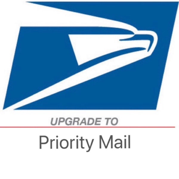 Upgrade Priority Shipping - Flat Rate USPS Envelope Shipping -