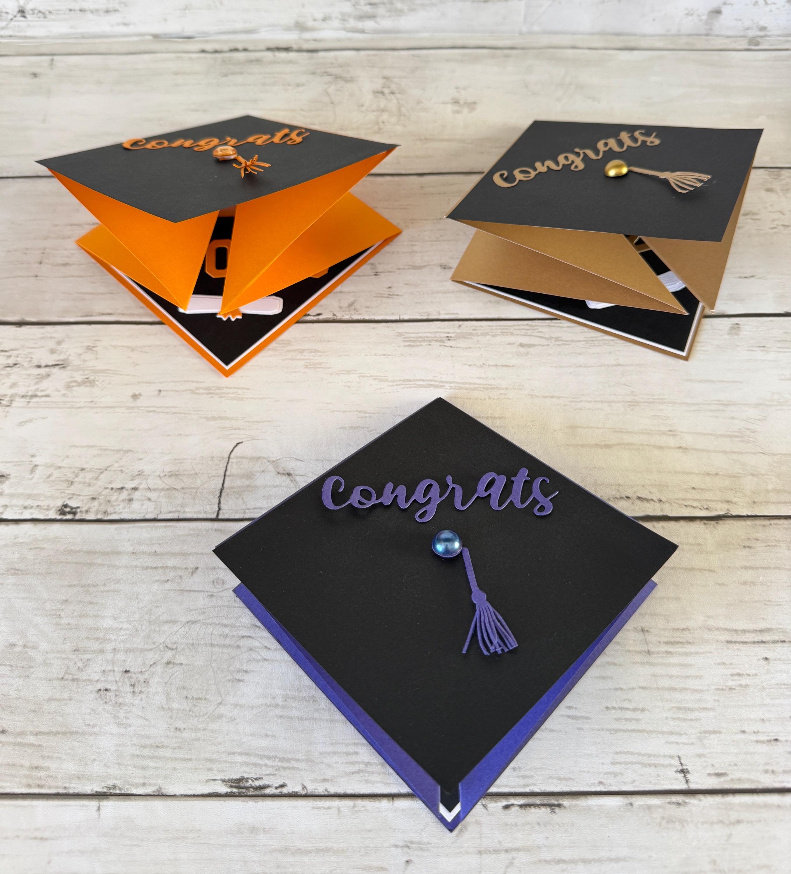 Graduation Gift Card Holder Grad Cap Class of 2026 Card Graduation Congratulations