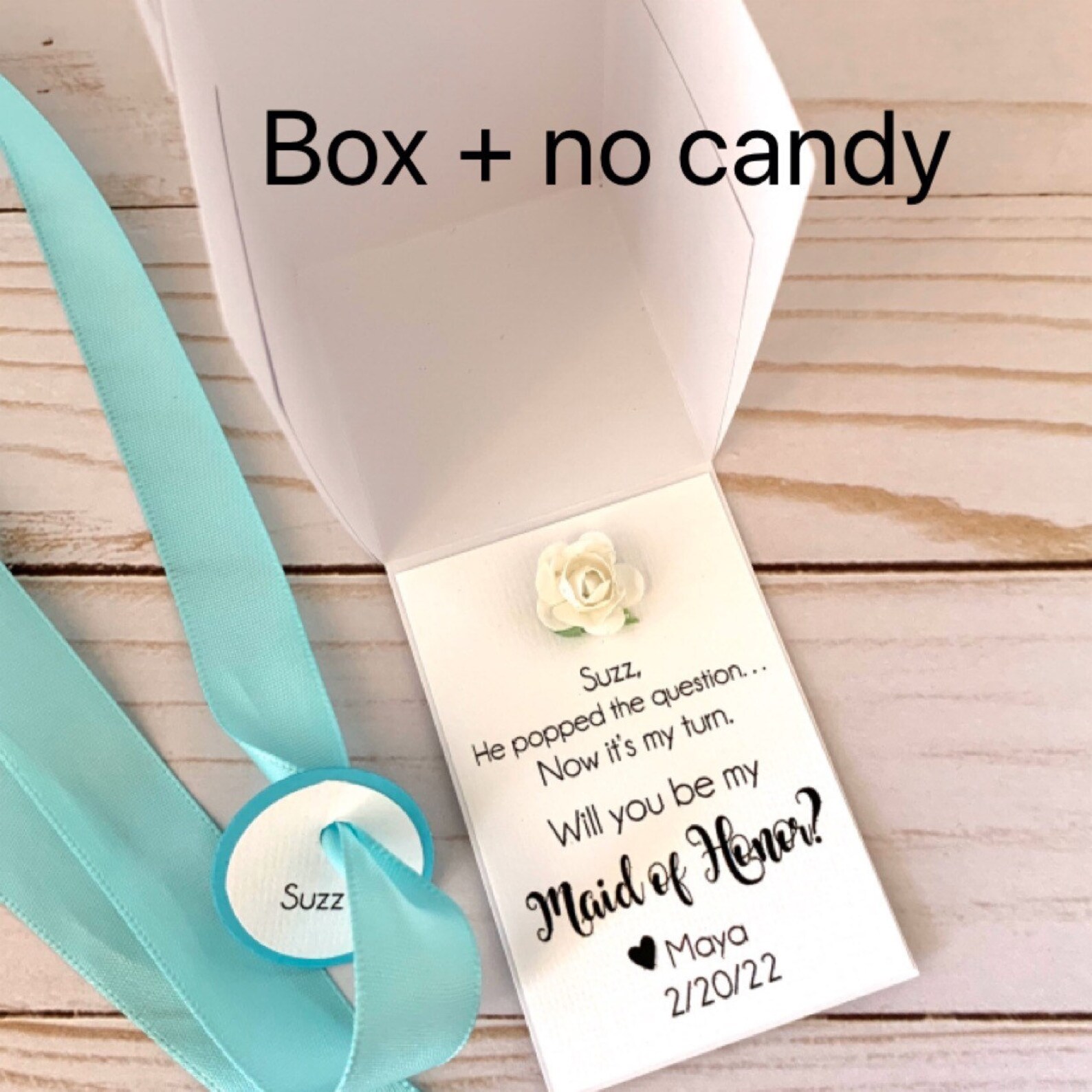 Ring Pop Proposal Will You Be My Bridesmaid Be Our Flower Etsy