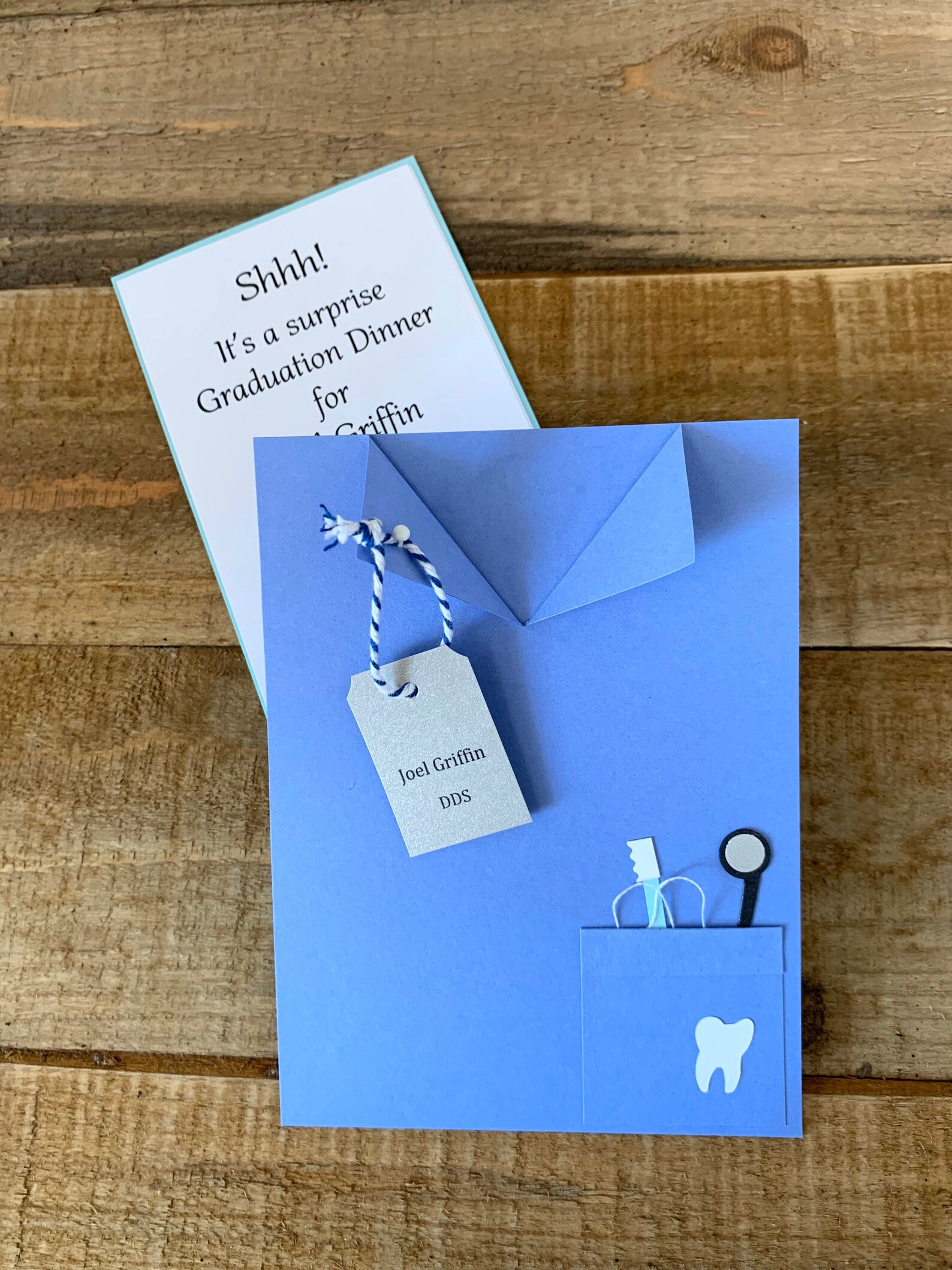 Dentist Card Dentist Graduation Medical School Match Day Etsy