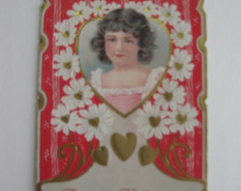 Children's Valentine Card from the 20's