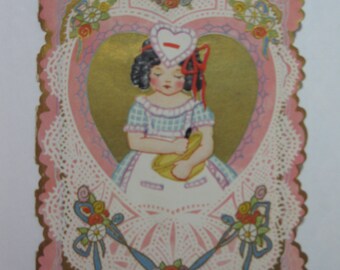 20's Whitney Die Cut Valentine Card