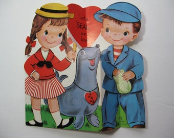 Large Pop-Up Children's Valentine Card