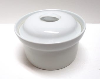 Vintage Pyrex 232 Blue Glass Casserole 2.2 Qt 2L Blue Pyrex