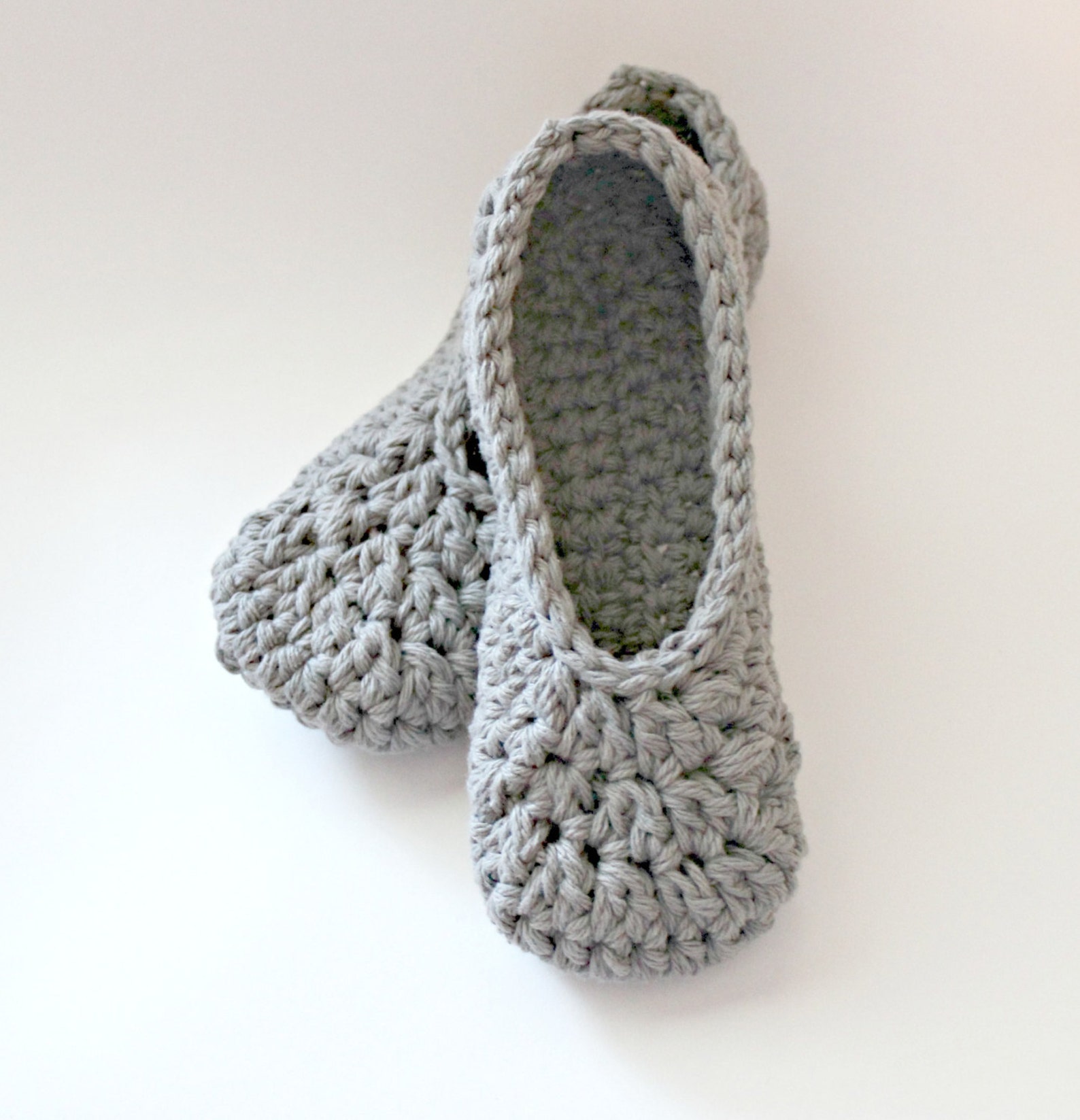 Boys slippers gray cotton little boy size 13 1 Etsy