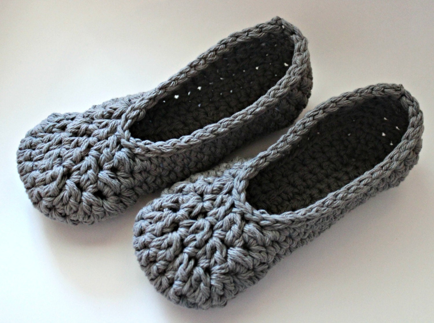 Boys slippers gray cotton little boy size 13 1 Etsy