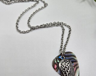 Collana Con Plettro Per Chitarra In Argento 925 - Gioiello A Tema Musicale, Regalo Originale Per Musicisti E Appassionati Di Musica