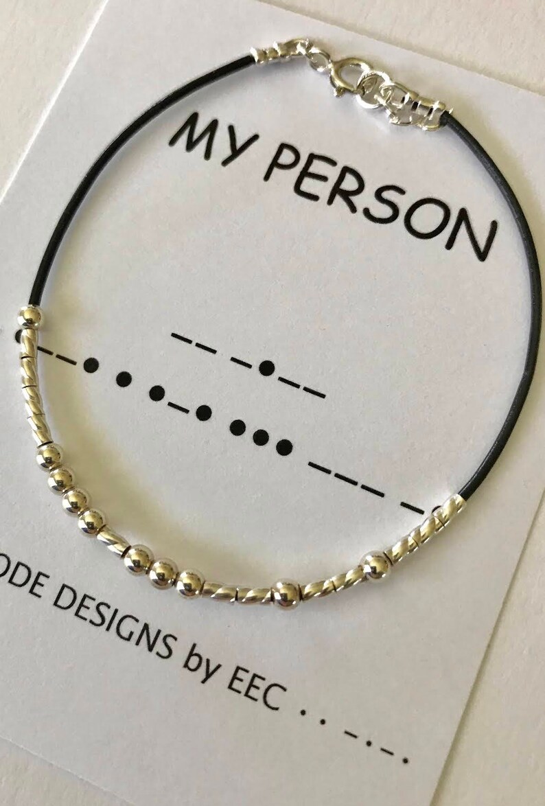 I LOVE YOU Morse Code Bracelet