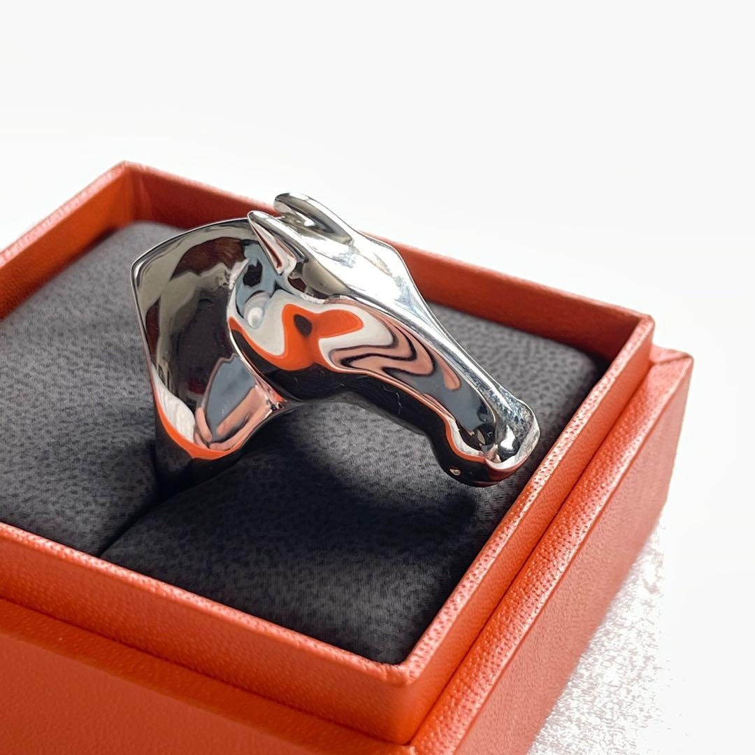 Hermès Vintage Horse Gallop Ring 54 箱付 Hermès Vintage Horse Gallop Ring 54 箱付