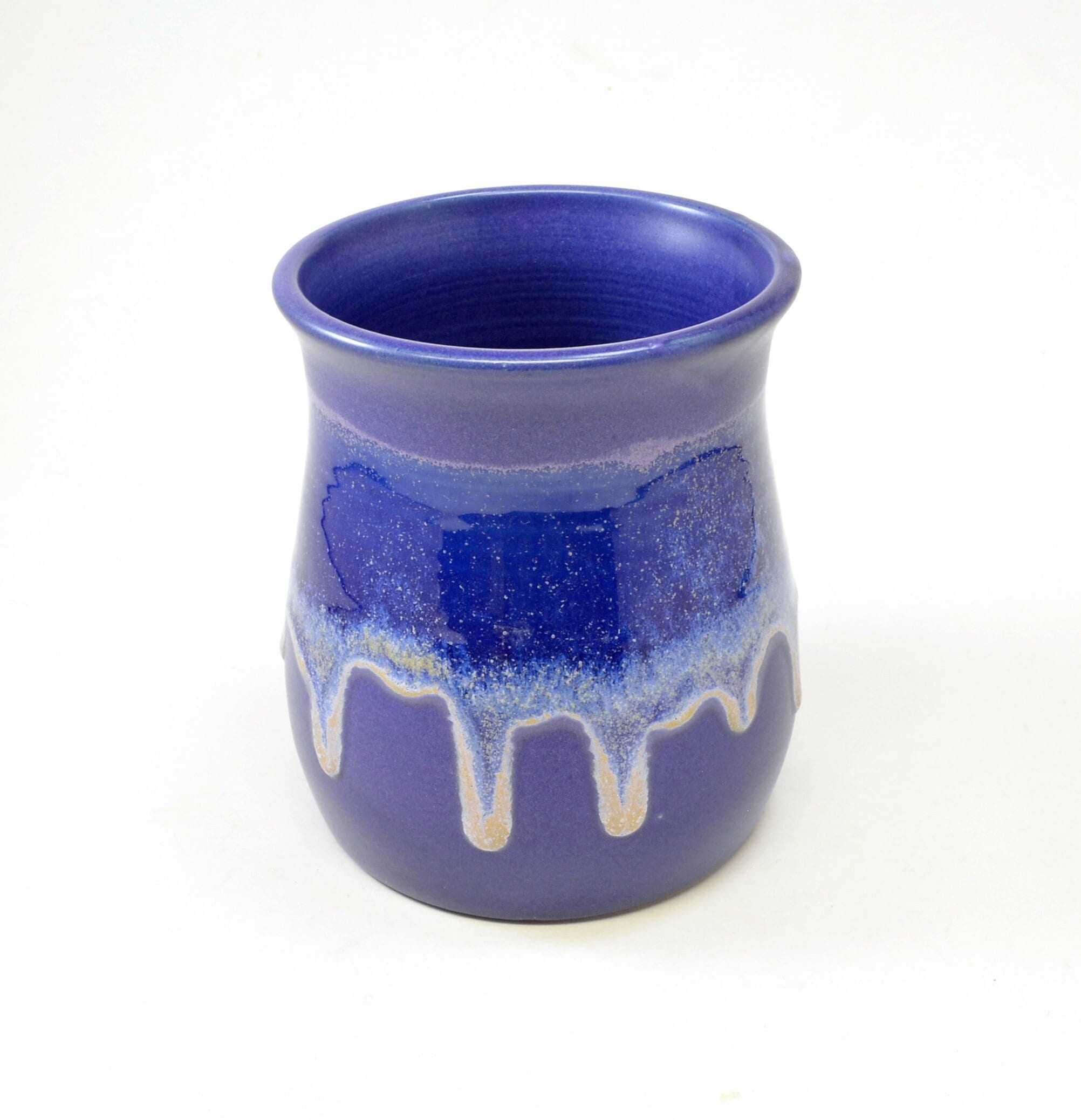 Utensil Holder / Vase, Handmade Wheel Thrown Stoneware Pottery - Etsy