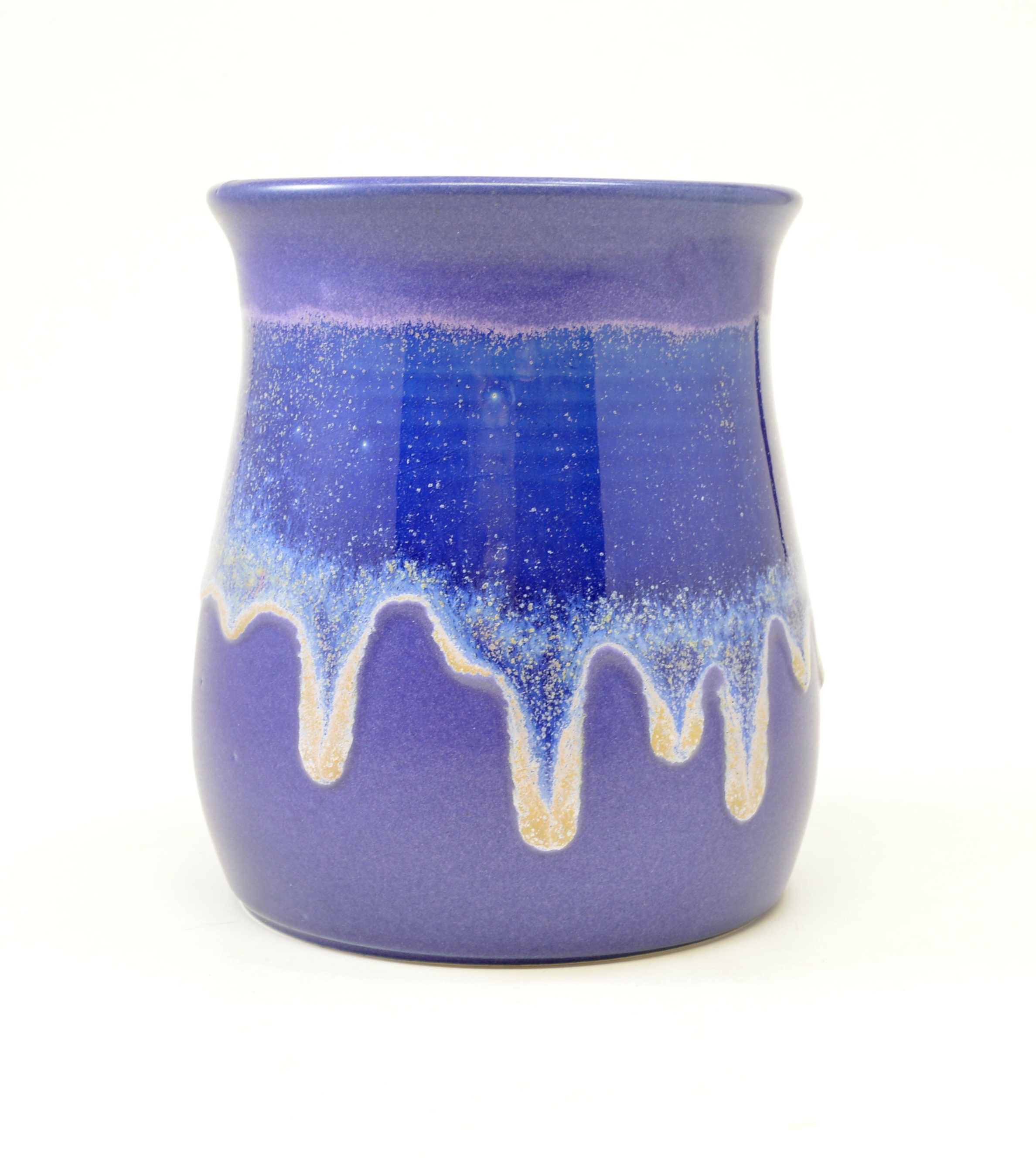 Utensil Holder / Vase, Handmade Wheel Thrown Stoneware Pottery - Etsy