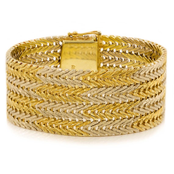 Women's Herringbone Bracelet - Gold | Vincero Collective