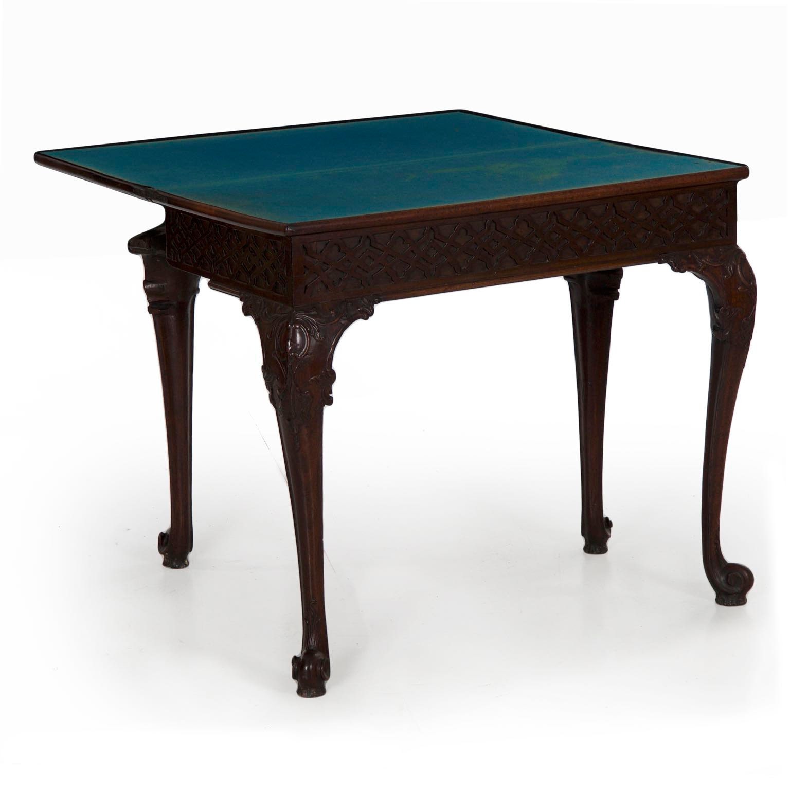 Chippendale card table online