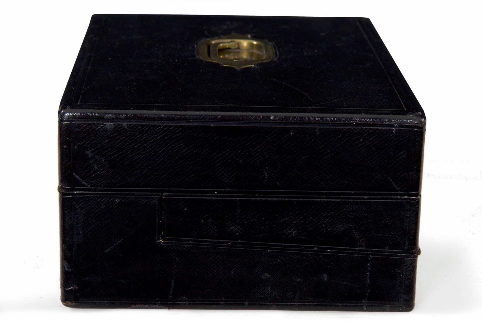 Antique Writing Desk Box English Stationary Box Black Etsy