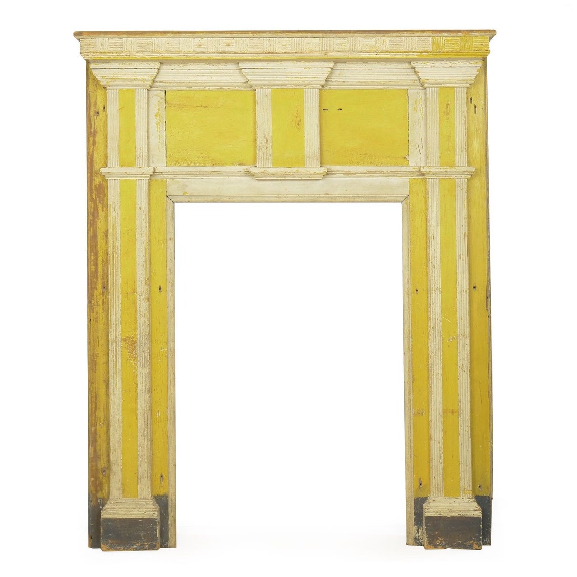 ANTIQUE FIREPLACE SURROUND  Fireplace Mantel Fireplace image 0