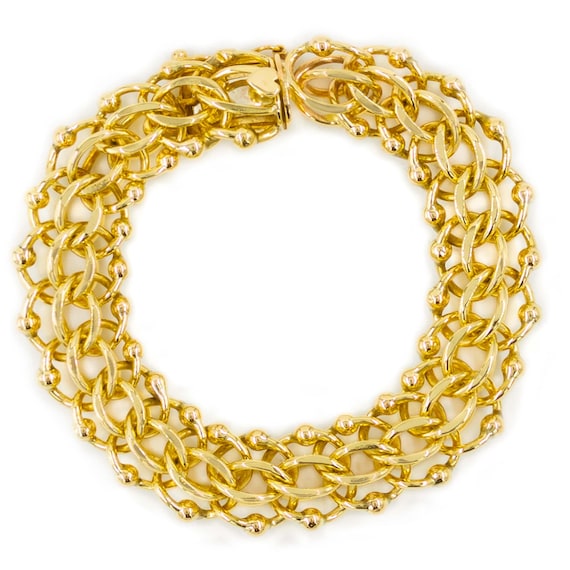Triple link bracelet deals