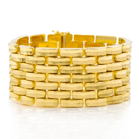 Flexibly Loop 18K Gold Bracelet