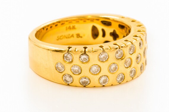 14K Yellow Gold & Gemstone Ring by Sonia Bitton, … - image 5
