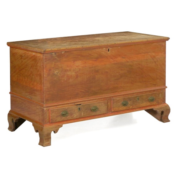 Antique Blanket Chest American Antique Chest Of Drawers Etsy